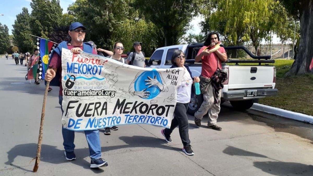 altText(Río Negro: el pueblo mapuche se movilizó por la modificación a la Ley de Tierras)}