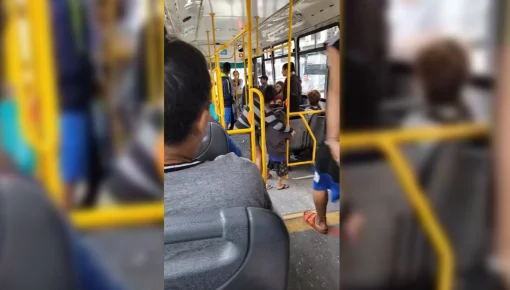 No tenían para pagar el boleto y el chofer los obligó a bajar con una picana