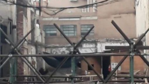 Derrumbe en Caballito: no permiten a las familias ingresar a sus casas