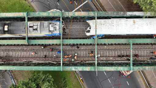 El relato de una pasajera que fue testigo del choque de trenes