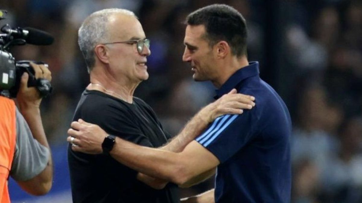 Scaloni bancó Bielsa por sus críticas: 
