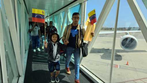 Retornaron a Venezuela más de 200 migrantes procedentes de México