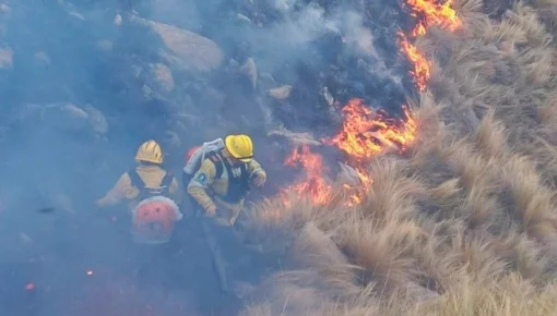 Incendios en Córdoba: el fuego afectó más de 6000 hectáreas