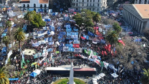 Masiva convocatoria por paz, pan, tierra, techo y trabajo en San Cayetano