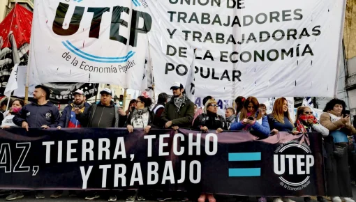 Por orden de Ercolini, la Policía allanó con violencia una sede de la UTEP