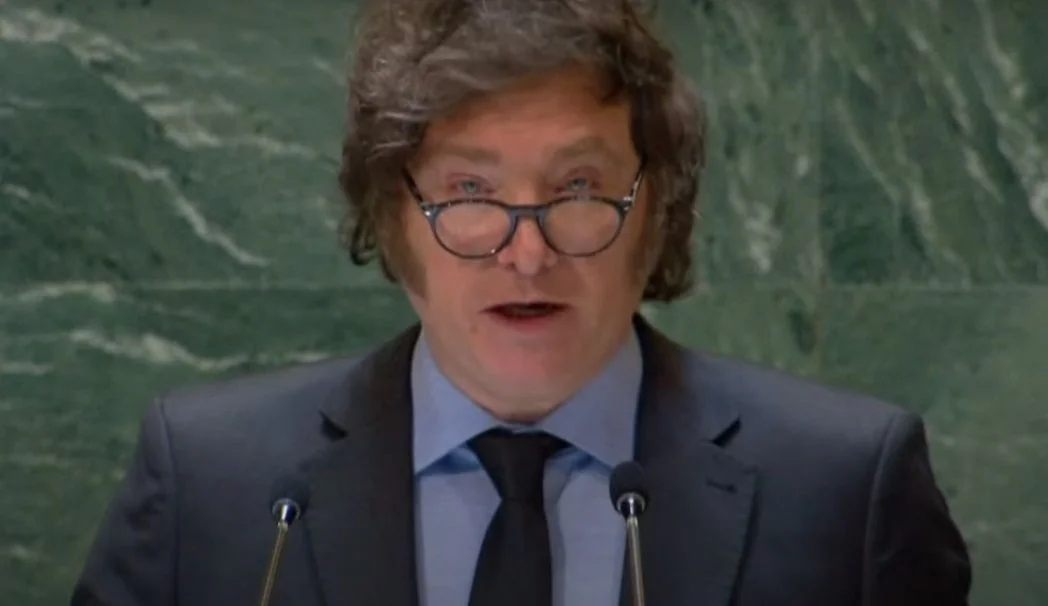 Milei en la ONU
