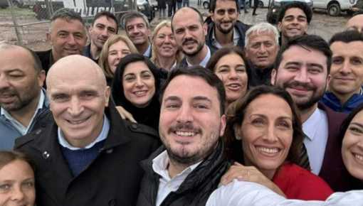 Libertarios entraron a una obra frenada de Mercado Libre para exigir su avance