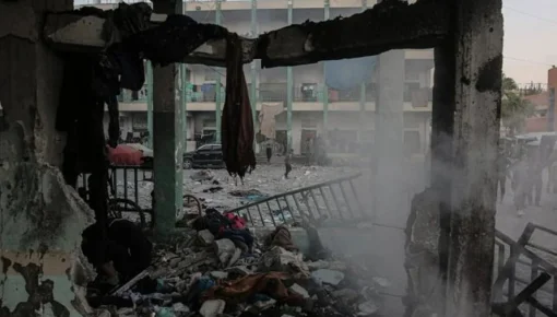 Extrema crueldad: Israel bombardeó una escuela donde había refugiados