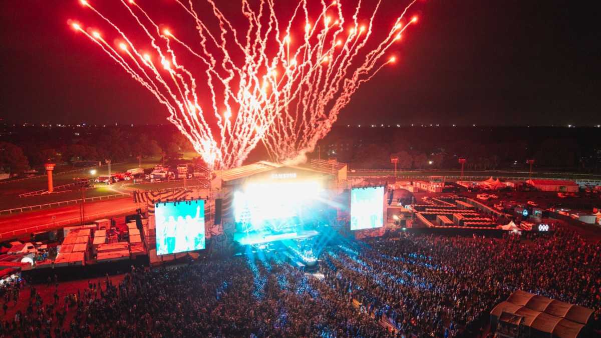 Cierre de una mega fiesta de Lollapalooza Argentina