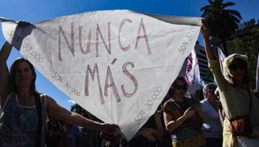 Hoy, más que nunca, Memoria, Verdad y Justicia por los 30 mil desaparecidxs