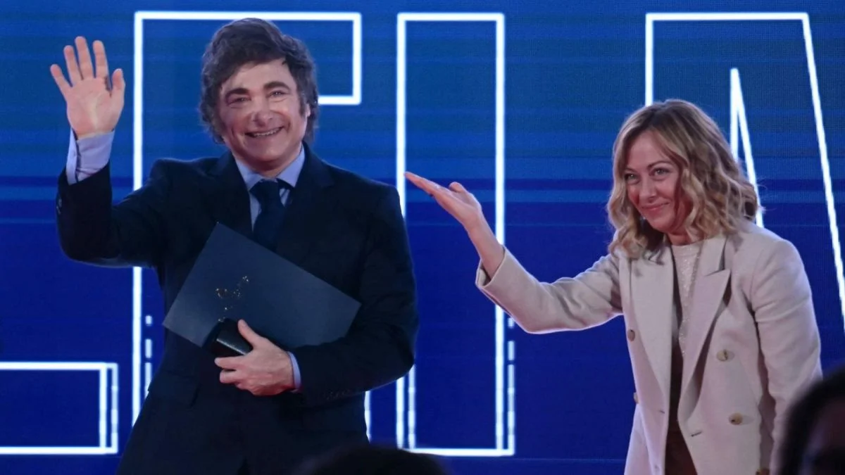 Meloni, la amiga favorita de Milei, les cierra las puertas a los argentinos