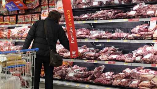 Carnes y lácteos explican el 75% de la inflación en alimentos de abril
