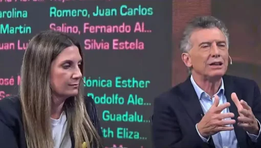 Macri le soltó la mano a Lospennato en vivo: 