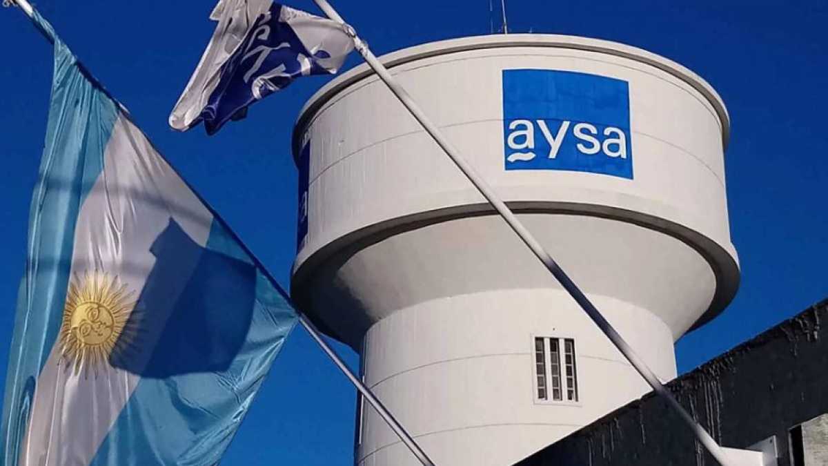 AySA vuelve a incrementar las tarifas de agua y cloacas
