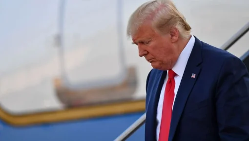 Trump se mostró derrotado: 