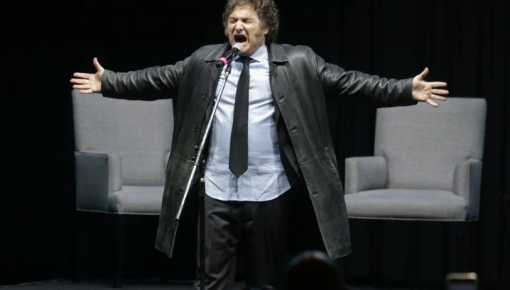 Escándalo: Milei presenta su libro y show en el Movistar Arena financiado por Kovalivker