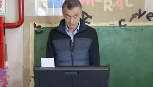 Macri votó y dio pena al mismo tiempo: 