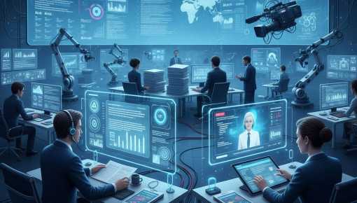 Pesimismo ante el uso de inteligencia artificial en los medios