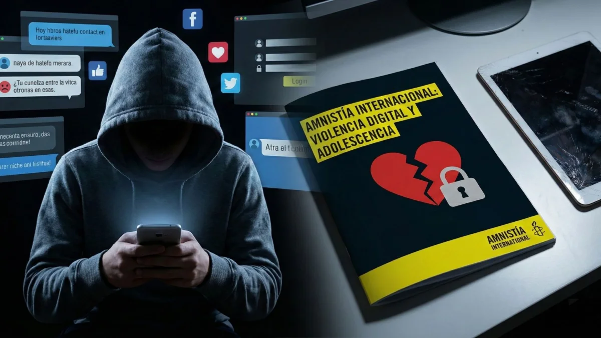 Cómo prevenir la violencia digital en adolescentes según Amnistía Internacional
