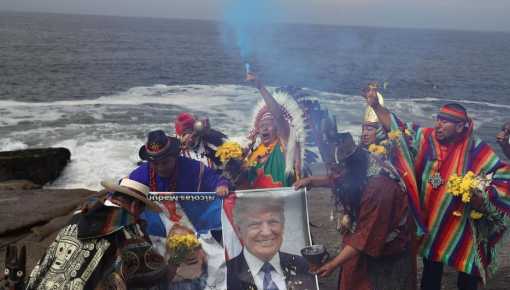 Chamanes peruanos habían vaticinado la caída de Maduro a manos de Trump