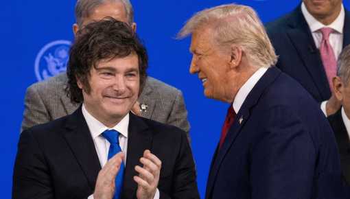 Milei aplaudió y sonrió más que nadie: Trump inauguró su 