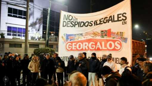 Crisis imparable: otra vez, Georgalos suspende trabajadores y recorta el 20% de salarios