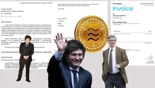 Estafa $LIBRA: aparece un borrador del acuerdo de Milei con Hayden Davis