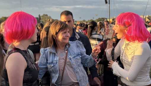 Lollapalooza Argentina también fue territorio político 