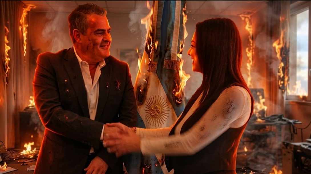 Fernando Bearzi / Sandra Pettovello (imagen ilustrativa)