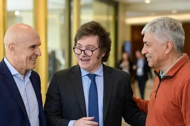 Espert, Milei, Báez (imagen ilustrativa)