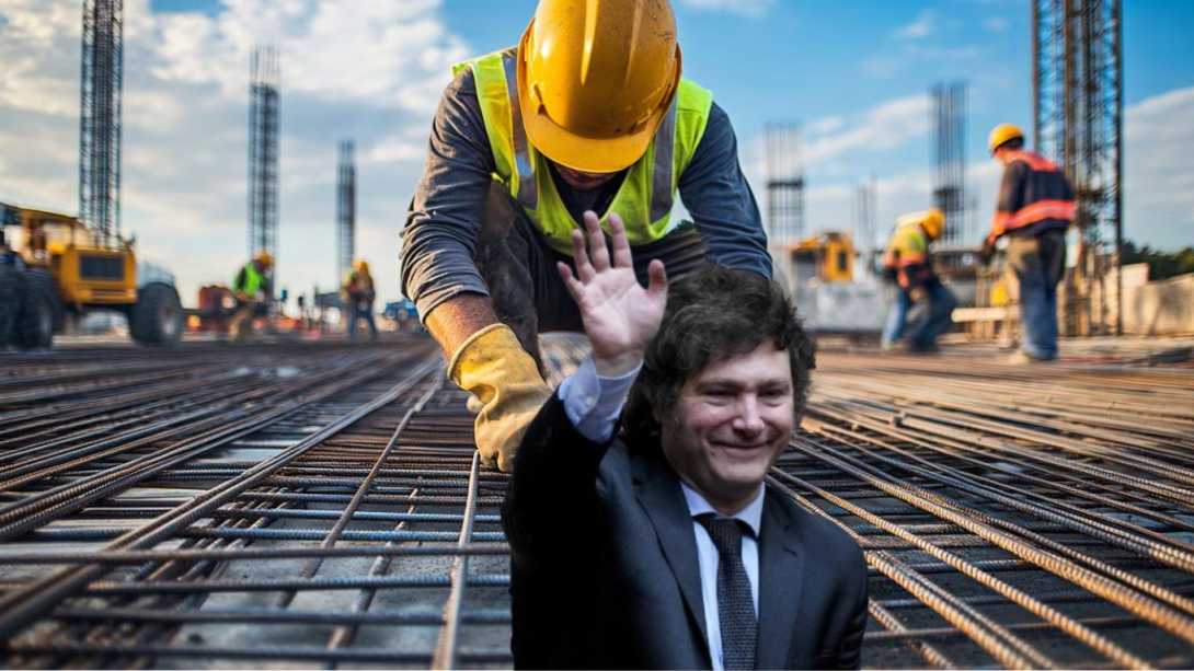 La construcción perdió más de 81 mil empleos registrados desde que asumió Milei