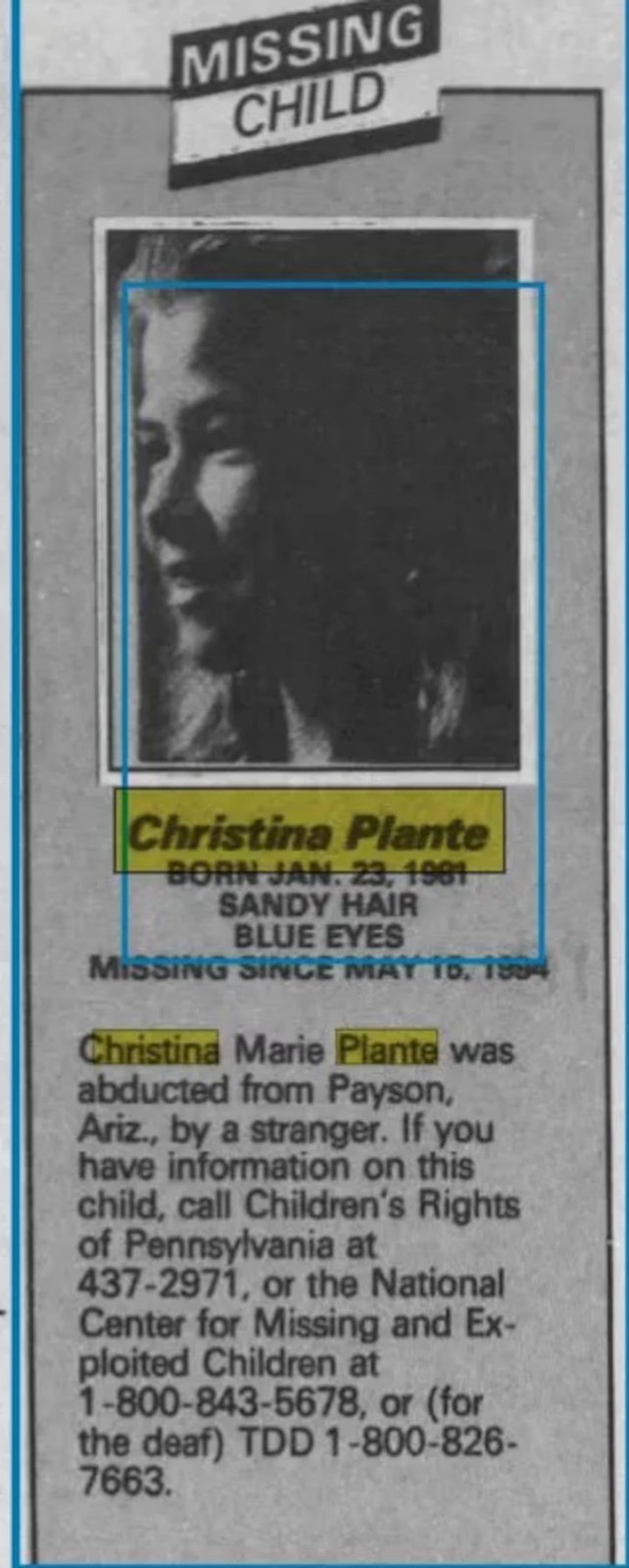 Christina Maria Plante
