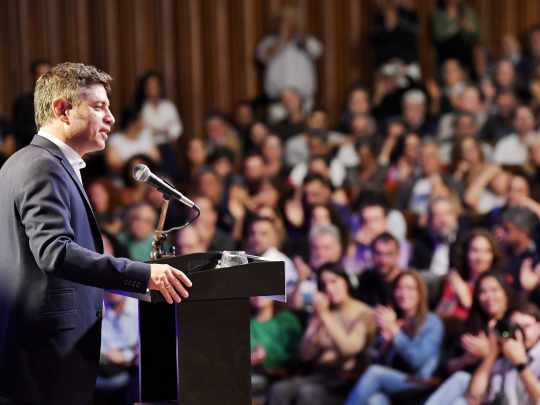 Kicillof pidió &ldquo;perder el menor tiempo posible en internas&rdquo;