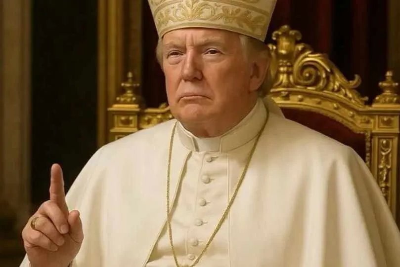 Trump cuando intentó condicionar el Cónclave