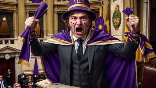 Milei amenaza con ir de barrabrava de Adorni el día que se presente en el Congreso