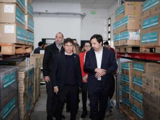 Kicillof anunció un refuerzo de medicamentos en Buenos Aires en medio del ajuste de Milei