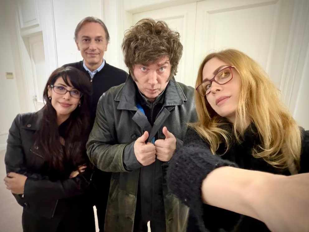 Milei, Lemoine, Tronco y una influencer en Olivos (mayo 2026)