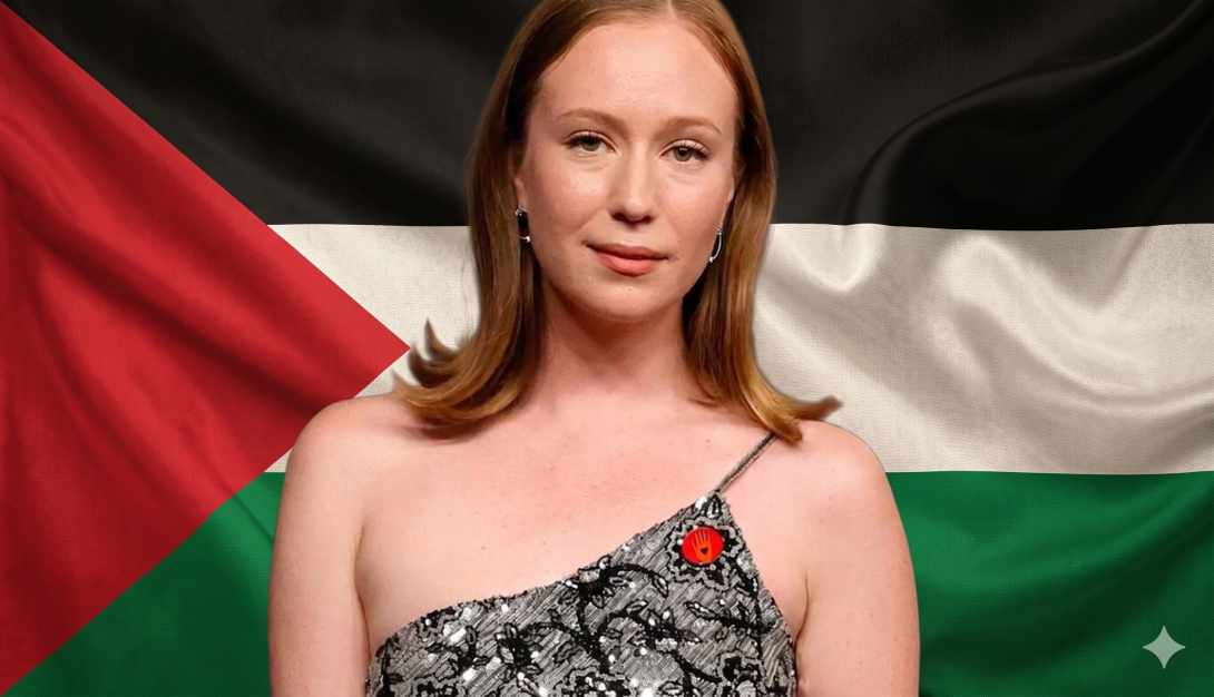 A favor de Palestina: la actriz Hannah Einbinder, de origen judo,  reivindic su postura