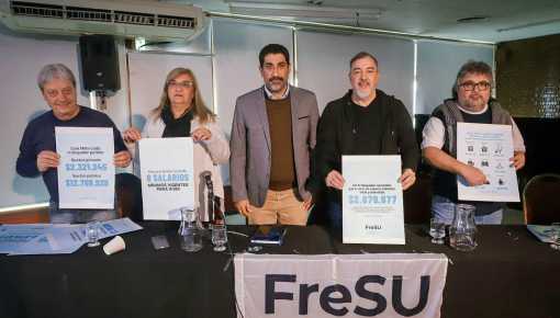 El FreSU exige un salario mínimo de $2,8 millones y denuncia pérdida del poder adquisitivo