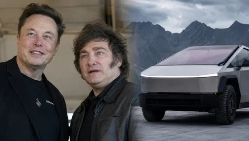 Polémica tras el pedido de Milei de un Tesla a Elon Musk
