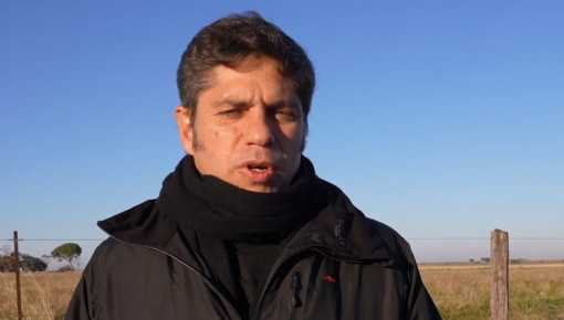 Kicillof grabó un video en plena helada y lanzó una dura crítica al ajuste de Milei