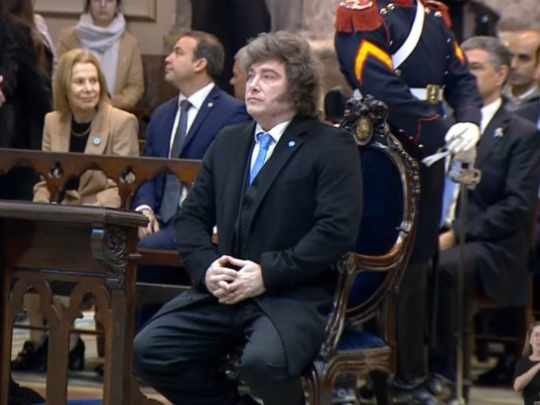 Tedeum explosivo frente a Milei: García Cuerva pidió frenar el odio y la división