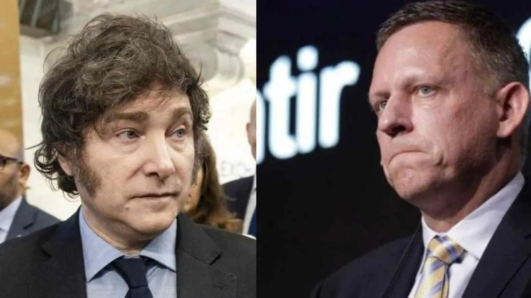 Javier Milei, Peter Thiel