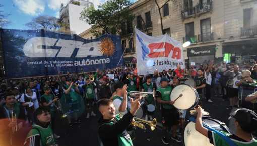 Las dos CTA se movilizarán a Plaza de Mayo contra el ajuste de Javier Milei