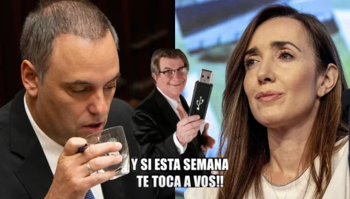 Villarruel chicaneó a Adorni por el escándalo del pendrive: 