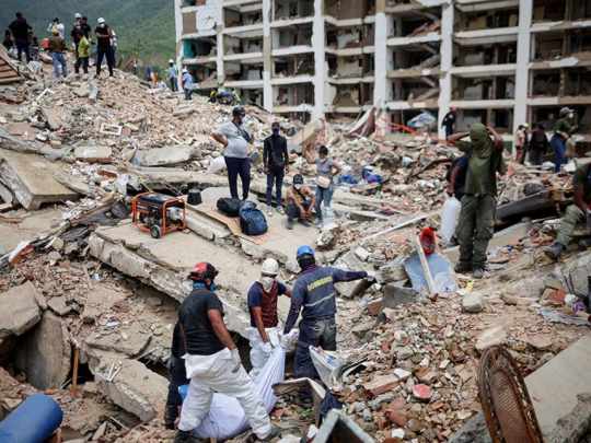 Venezuela: ascienden a 4.333 los muertos tras los terremotos y finaliza la búsqueda de sobrevivientes