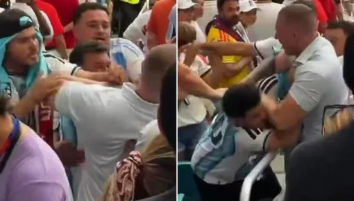 Ya se registran choques entre hinchas ingleses y argentinos en EEUU