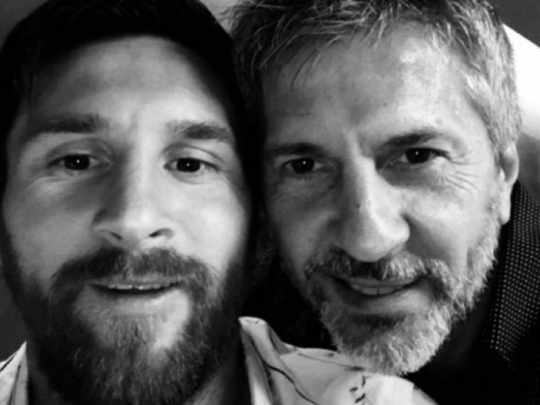 Messi viajó a Rosario tras la muerte de su padre Jorge: operativo de seguridad y despedida privada