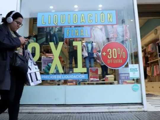 Las ventas minoristas volvieron a caer en agosto